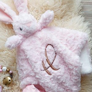 Doudou "Peluche Initiale" - Lapin ou Ourson Doux