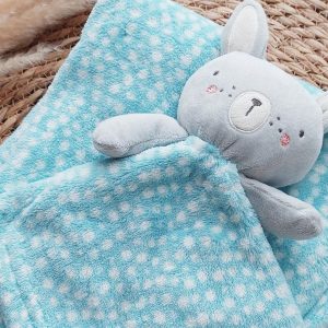 Ensemble couverture et doudou