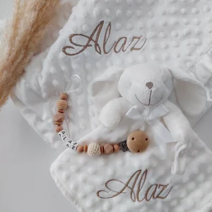 Ensemble Douceur Personnalisé "Lapin Câlin"