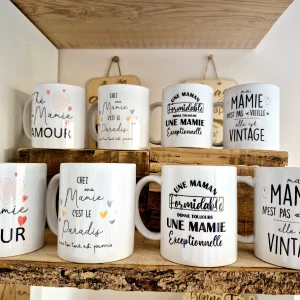 Mamie - mug personnalisé