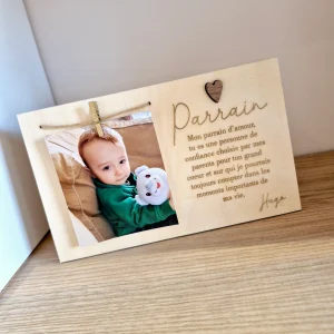 Baptême- Cadre Parrain / Marraine