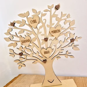 Maman - Arbre de vie personnalisé à poser