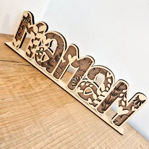 Maman - décoration 2 bois à poser