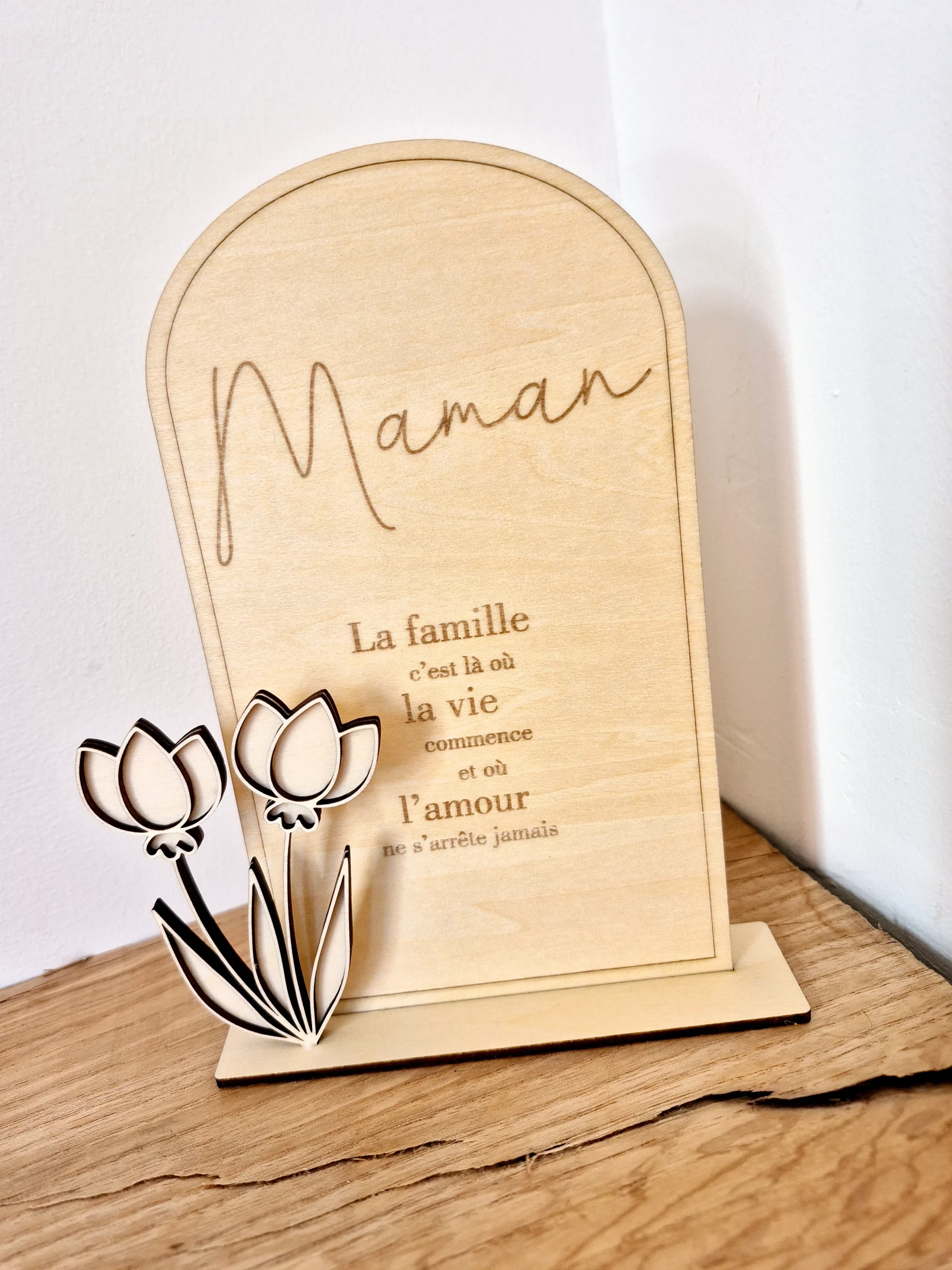 Maman - décoration à poser