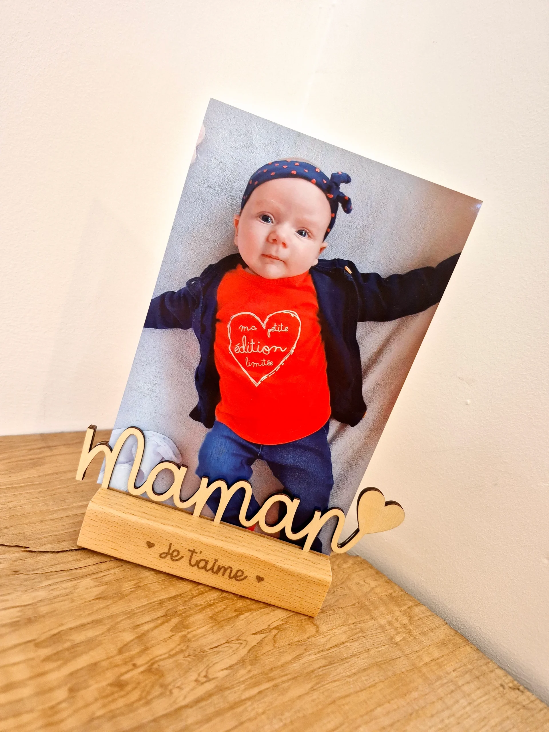 Maman - décoration support de photo