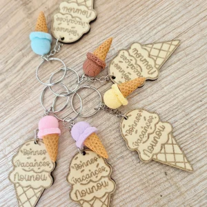 Nounou - porte clef glace