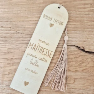 Marque page - maîtresse