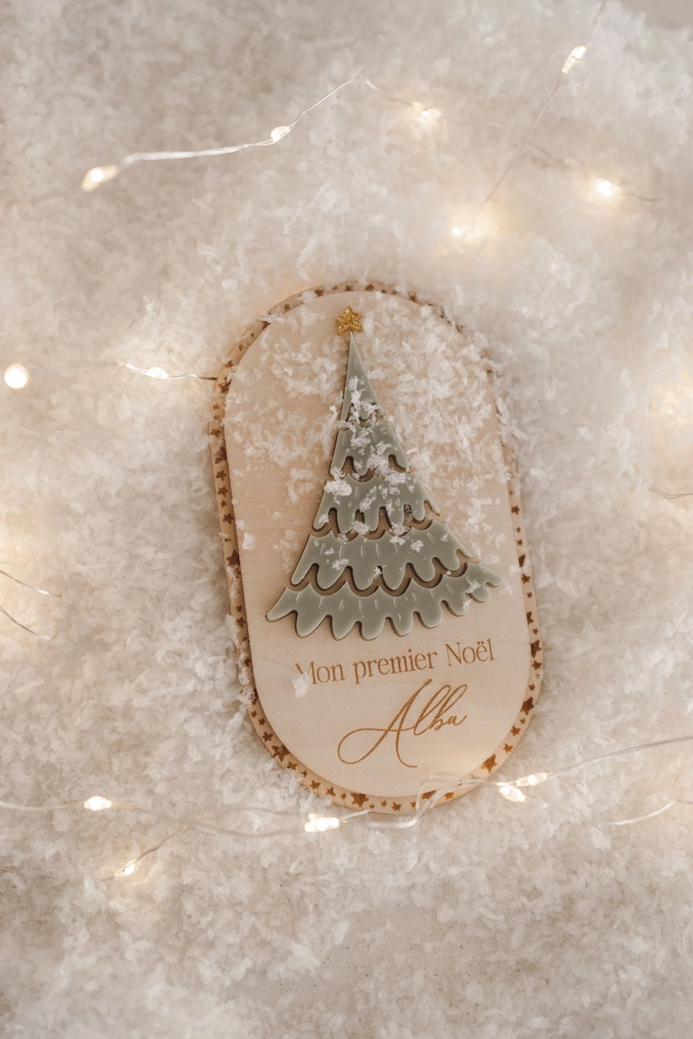 Carte étape " Mon premier Noël"