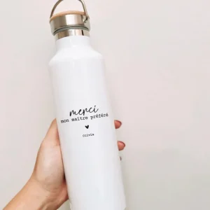 Gourde isotherme « Collection Merci »