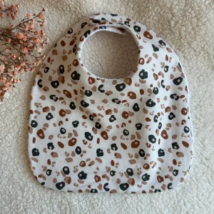 Bavoir grand  léopard impérméable