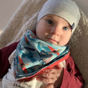 Bavoir réversible surprise - COULEUR ASSORTIE