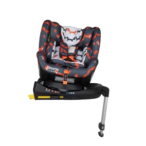 All in All 360 Rotate i-Size Kindersitz - Charcoal Mister Fox