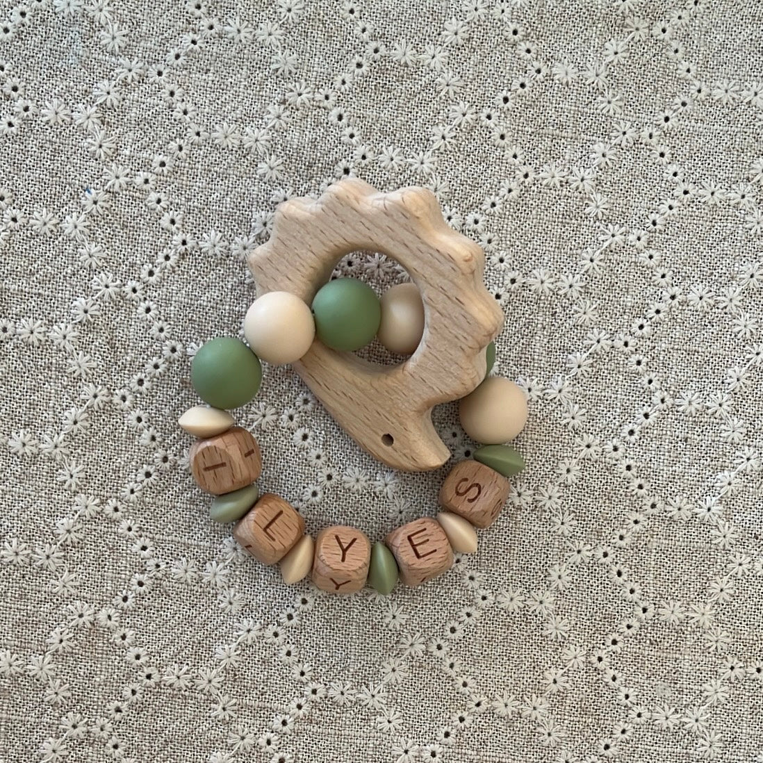 Anneau de dentition personnalisé modèle Ilyes