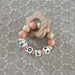 Anneau de dentition personnalisé modèle Lola