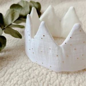 Couronne en tissu ajustable