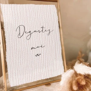 Affiche gaze de coton