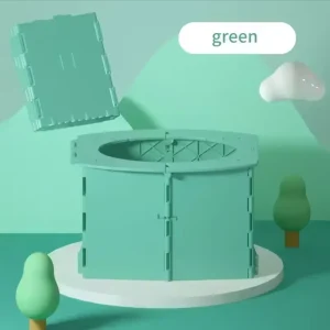 Toilettes de voyage pliables