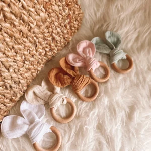 Anneau de dentition - Gaze de coton