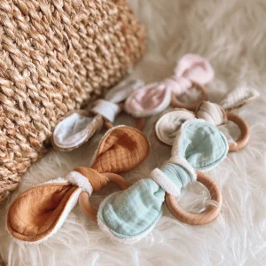 Anneau de dentition - Gaze et douillette