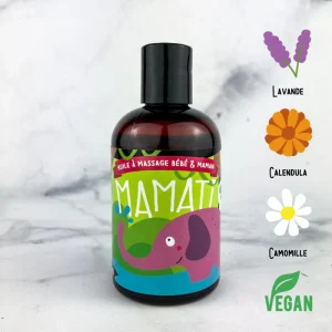 MAMATI – Huile à massage bébé et maman