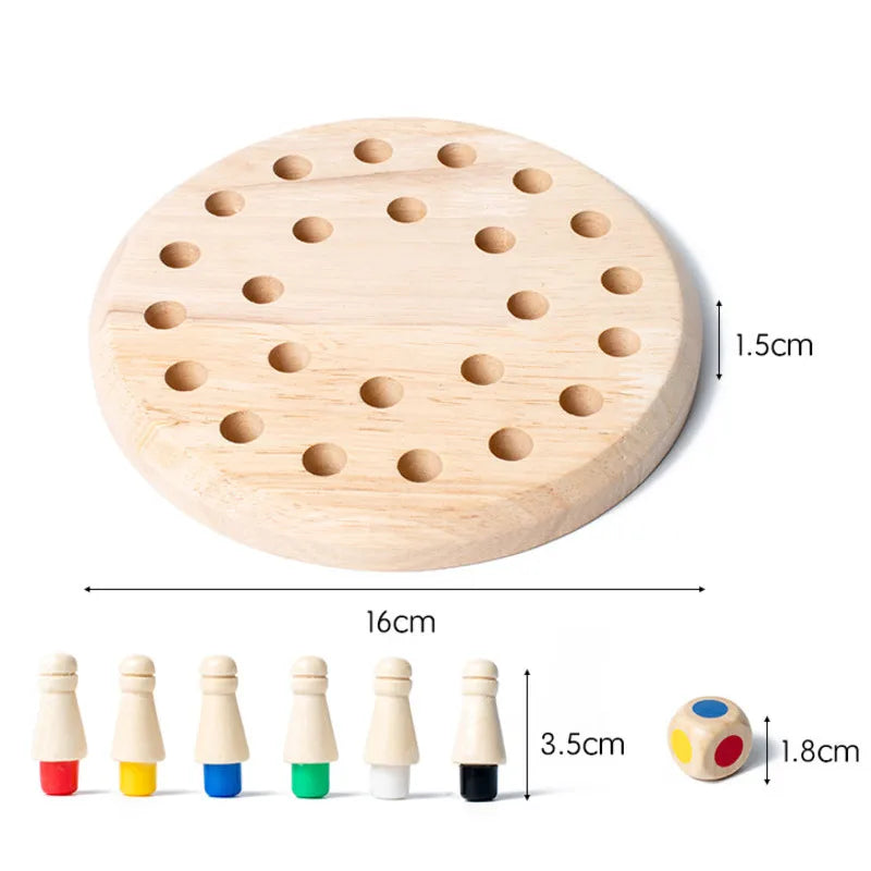 Bâton de mémoire en bois Montessori – Jeu éducatif pour enfants & adultes – Image 6