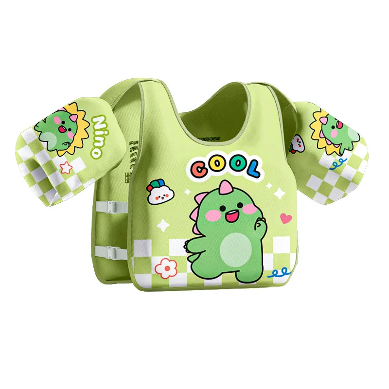Gilet flottant enfant avec brassards réglables – Image 7