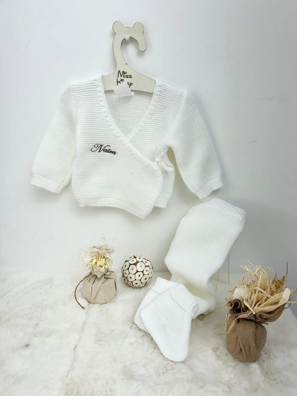 Ensemble Naissance Personnalisé – Broderie Prénom – Image 2