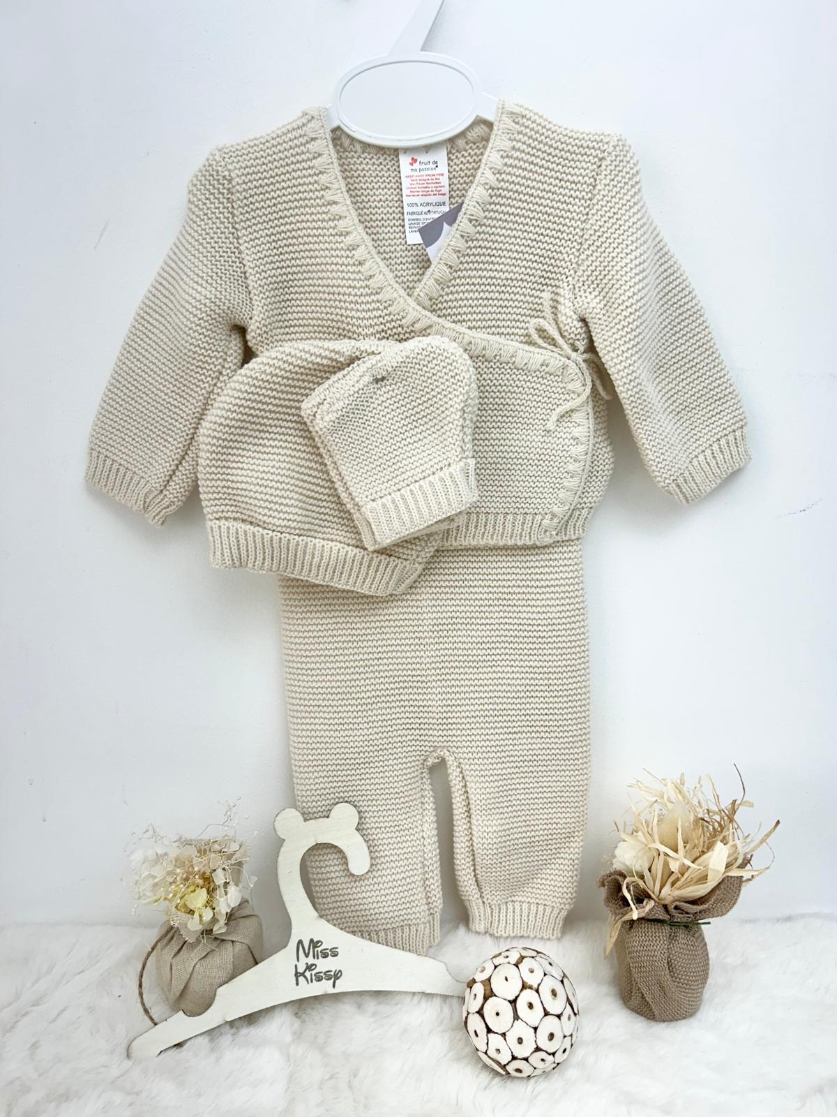 Ensemble Naissance Personnalisé – Broderie Prénom – Image 3