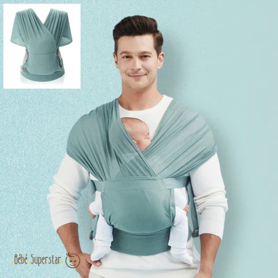 Echarpe de Portage Bébé | Porte Bébé pour Papa – Image 2