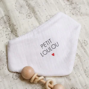 Bavoir Bandana - Gaze de coton