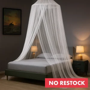 Moustiquaire de luxe pour 2 personnes - Comprend un kit de suspension et un sac de voyage