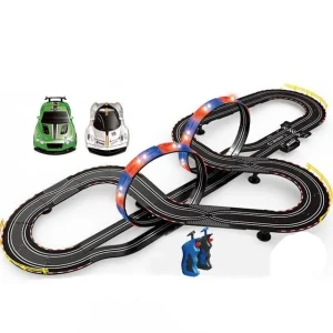 Circuit Voiture électrique avec Changement de Voie