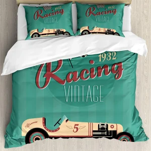 Housse de Couette Voiture Vintage