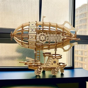 puzzle 3d en bois-Dirigeablemini™