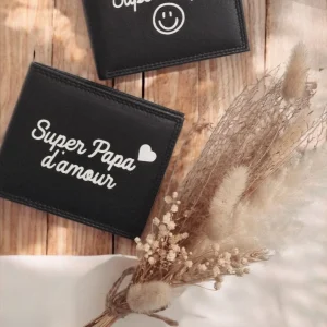 Porte feuille en cuir