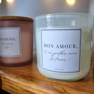 Bougie personnalisée