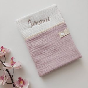 Carnet ROSE-BLANC (sans motif)