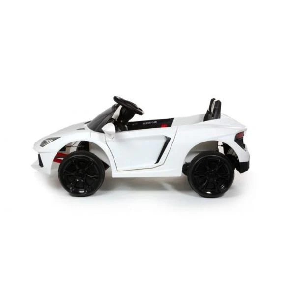 Voiture 12v 2 Places Blanche Lamborghini Aventador – Image 3